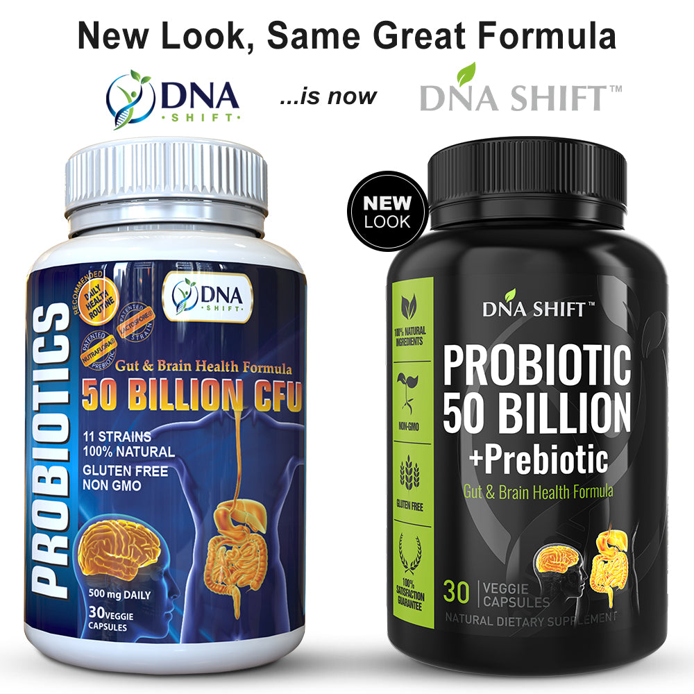 Probiotics© 50 Billion CFU, 11 Bacterial Strains 100% Natural Supplement - 30 Veg Caps