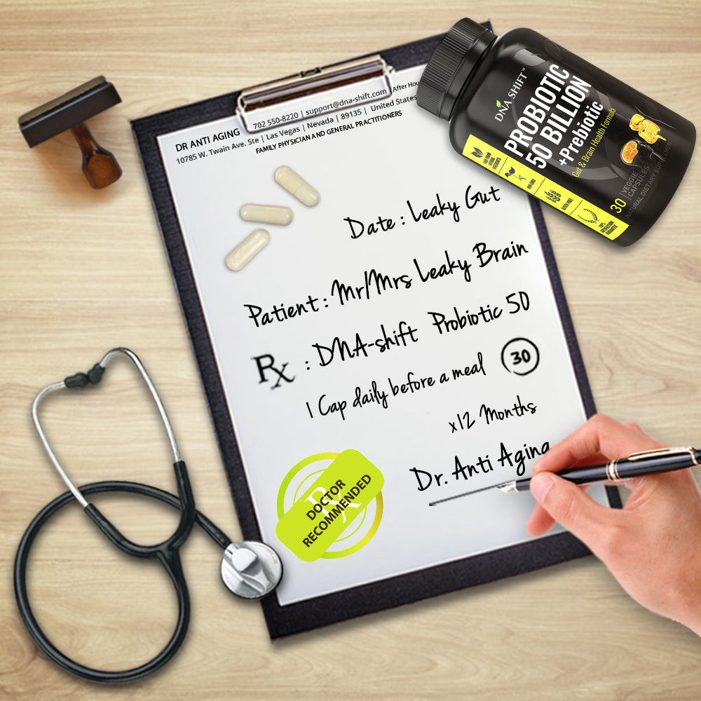 Probiotics© 50 Billion CFU, 11 Bacterial Strains 100% Natural Supplement - 90 Veg Caps (3x 30 Veg Caps Bottles Individually Boxed)